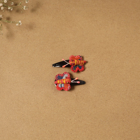 Fab artwork tik-tak hair clip for kids (set of 2) 10