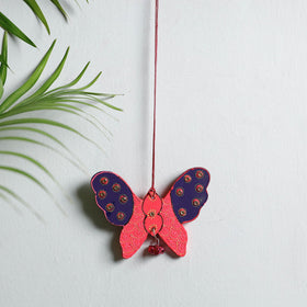  Butterfly - Festive Decor Beadwork Handpainted Wooden Hanging 