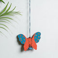  Butterfly - Festive Decor Beadwork Handpainted Wooden Hanging 