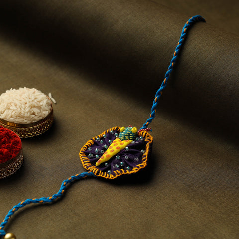 Kanth Embroidery Bead Work Rakhi 