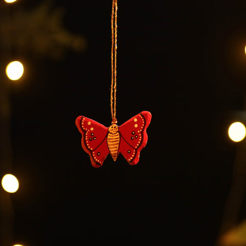  Kashmir Handpainted Christmas Decor Ornament 