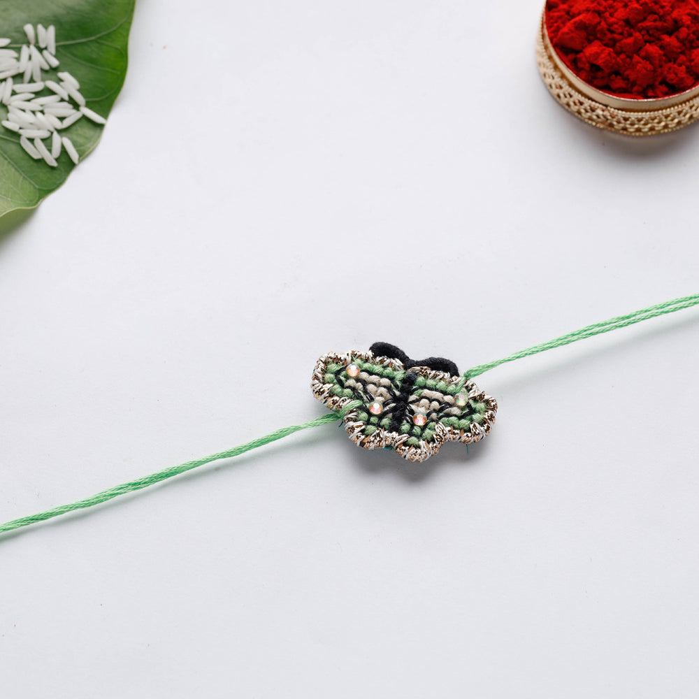  Tribal Hand Embroidered Kids Rakhi 