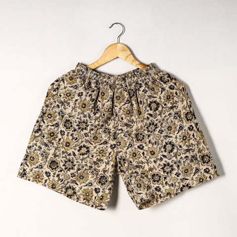  Kalamkari Block Printed Cotton Unisex Boxer/Shorts 