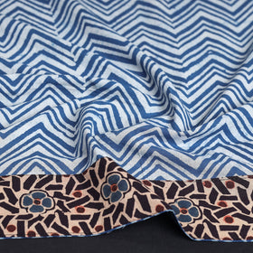 Buy Pipad Block Printed Cotton Blouse Piece 