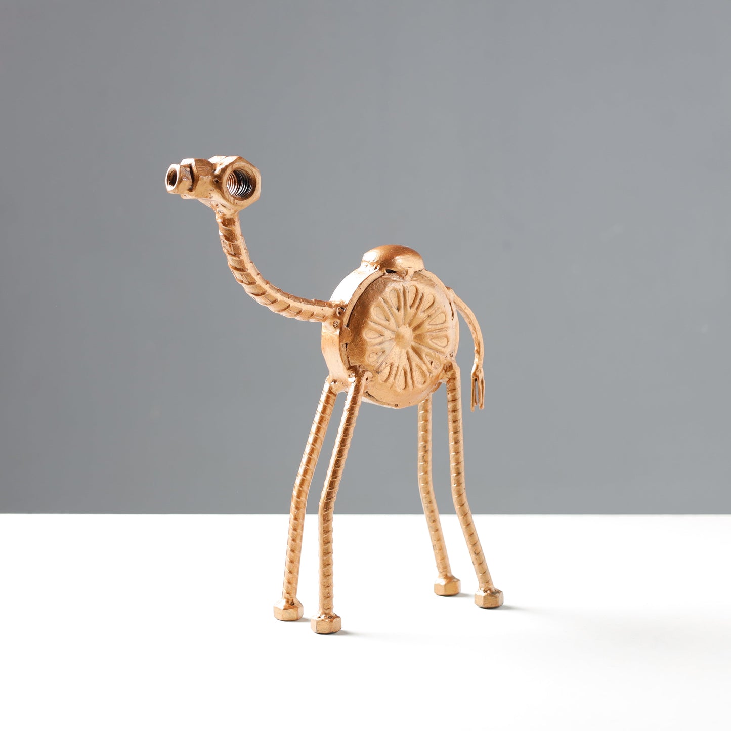 Buy Handmade Recycled Metal Sculpture by Debabrata Ruidas Online at iTokri.com