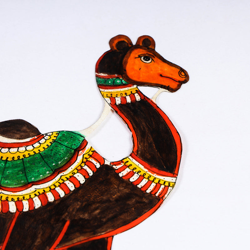  Tholu Bommalata Leather Puppet Wall Hanging l iTokri.com 