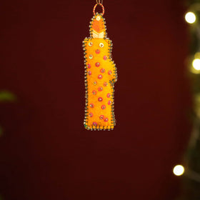  Buy Bird - Handmade Felt & Beadwork Christmas Ornament 