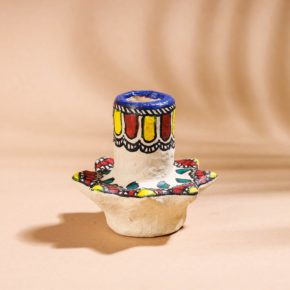  Tortoise - Madhubani Handpainted Paper Mache Home Decor Item 