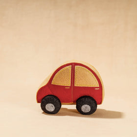  Buy Car - Handmade Felt Work Stuffed Soft Toy (Small) 
