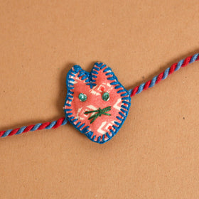  Cat - Handmade Threadwork Kids Rakhi 