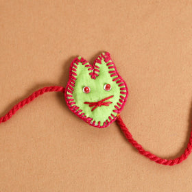  Cat - Handmade Threadwork Kids Rakhi 