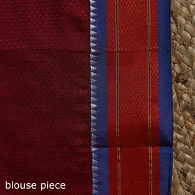 Silk cotton khun saree with ilkal pallu chikki paras border