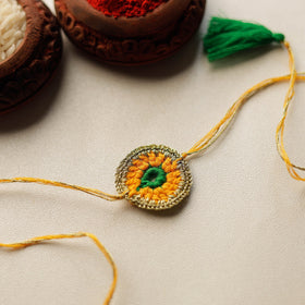 Chakra - Crochet Work Rakhi by Abira Creations