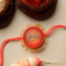  Handmade Paper Quilling Rakhi & Lumba Set 52 