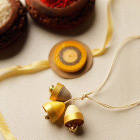  Handmade Paper Quilling Rakhi & Lumba Set 57 