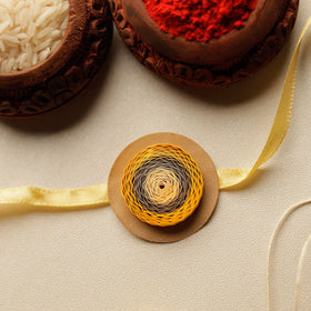  Handmade Paper Quilling Rakhi & Lumba Set 57 