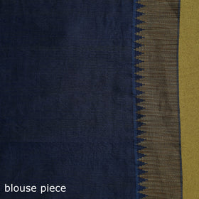 Chanderi silk nui shibori tie-dye saree with ghicha border