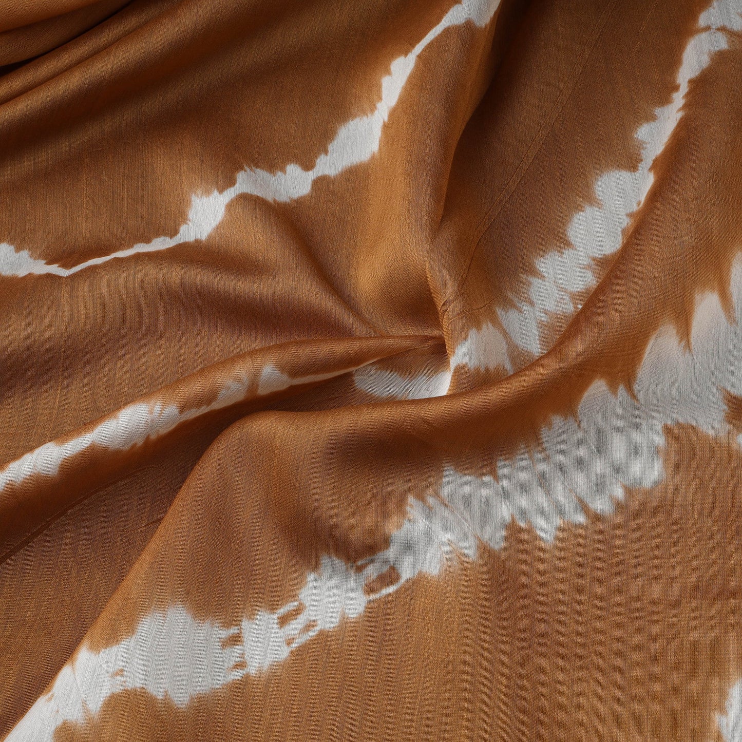 Chanderi silk tie-dye shibori fabric 02 - handcrafted