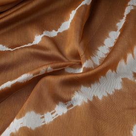 Chanderi silk tie-dye shibori fabric 02 - handcrafted
