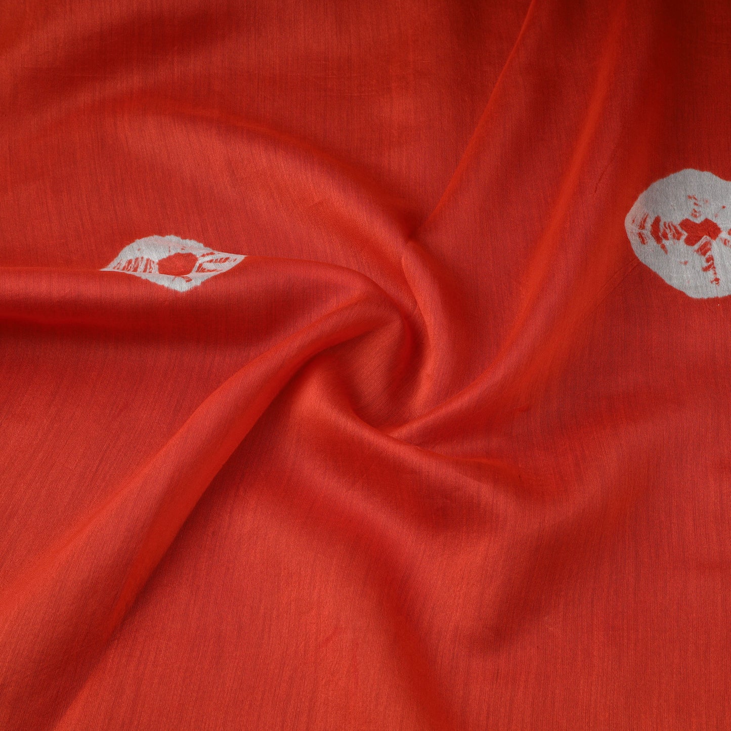 Chanderi silk tie-dye shibori fabric 03 - handcrafted