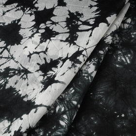 Chanderi silk tie-dye shibori fabric 04 - handcrafted