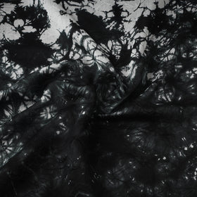 Chanderi silk tie-dye shibori fabric 04 - handcrafted