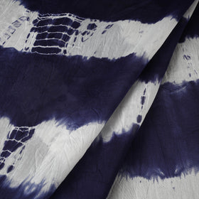 Chanderi silk tie-dye shibori fabric 05 - handcrafted