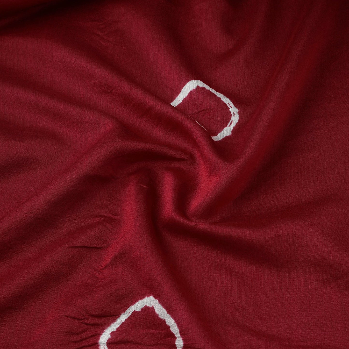 Chanderi silk tie-dye shibori fabric 06 - handcrafted