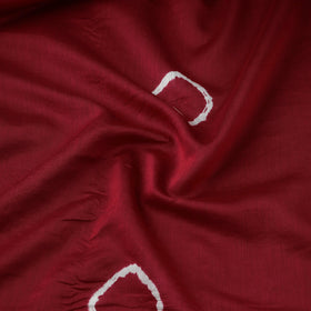 Chanderi silk tie-dye shibori fabric 06 - handcrafted