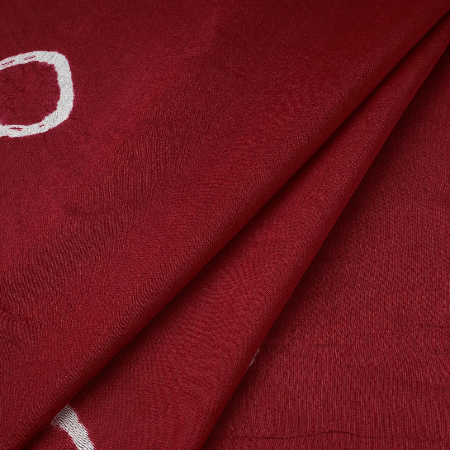 Chanderi silk tie-dye shibori fabric 06 - handcrafted