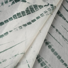 Chanderi silk tie-dye shibori fabric 09 - handcrafted