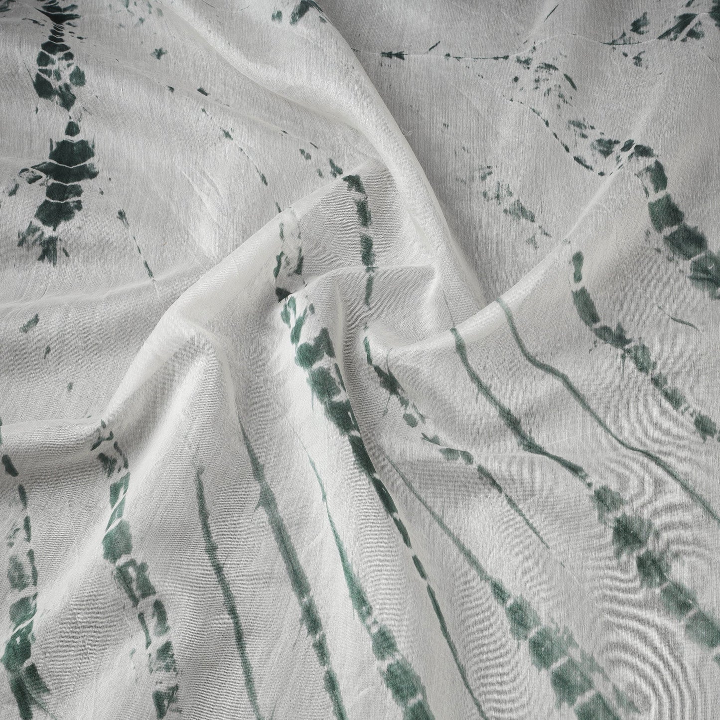 Chanderi silk tie-dye shibori fabric 09 - handcrafted