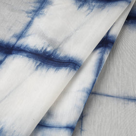 Chanderi silk tie-dye shibori fabric 10 - handcrafted