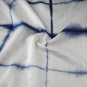 Chanderi silk tie-dye shibori fabric 10 - handcrafted