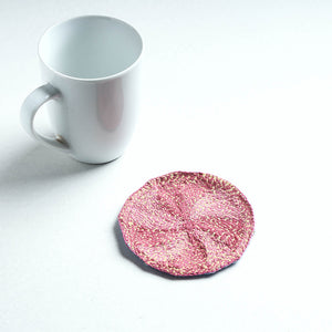  Chandi Mati Tagai Work Cotton Coaster 