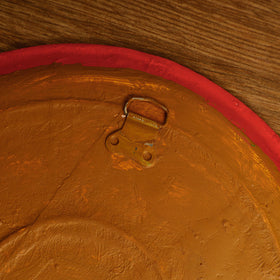 Buy Handpainted Cheriyal Painting Wooden Plate/Wall Frame by Dhanalakota Sai Kiran Online at iTokri.com