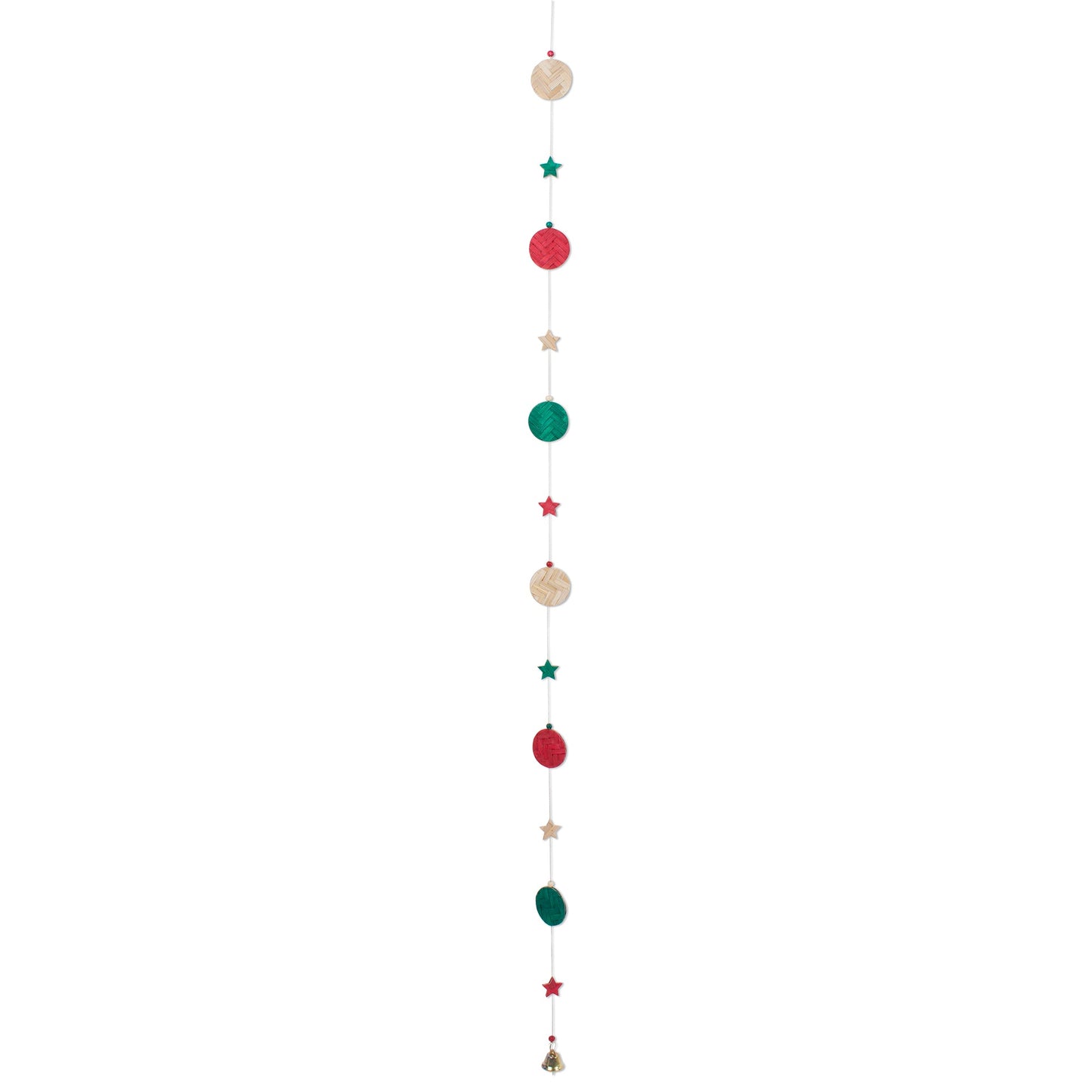 Christmas decor bamboo starmoon hanging (115 cm)