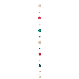 Christmas decor bamboo starmoon hanging (115 cm)