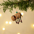 Christmas decor banana rope sheep hanging - handcrafted