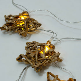 Christmas decor banana rope star fairy light (3 mtr)