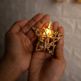 Christmas decor banana rope star fairy light (3 mtr)