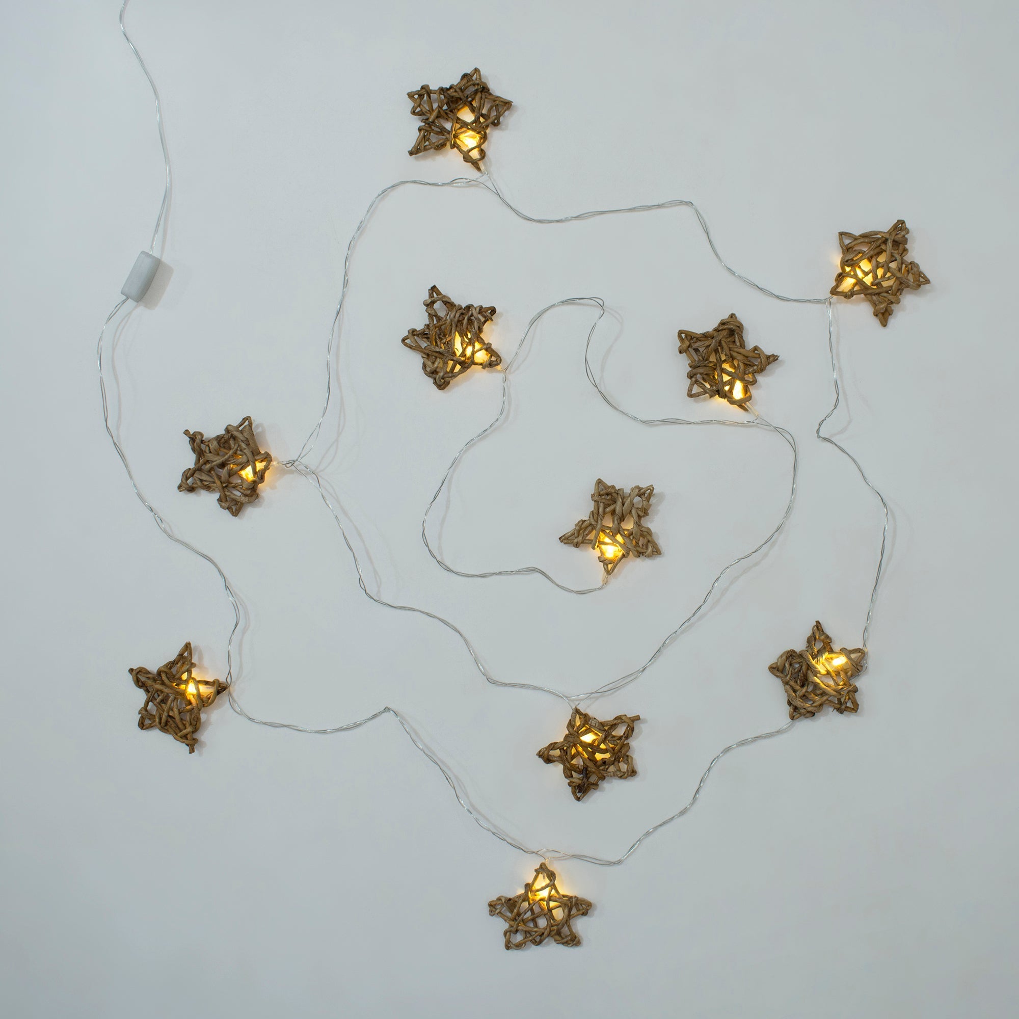 Christmas decor banana rope star fairy light (3 mtr)