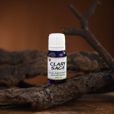 Clary sage - natural essential unisex perfume oil 10ml 02