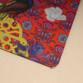 Colorful Peacock Cute Mouse Pad