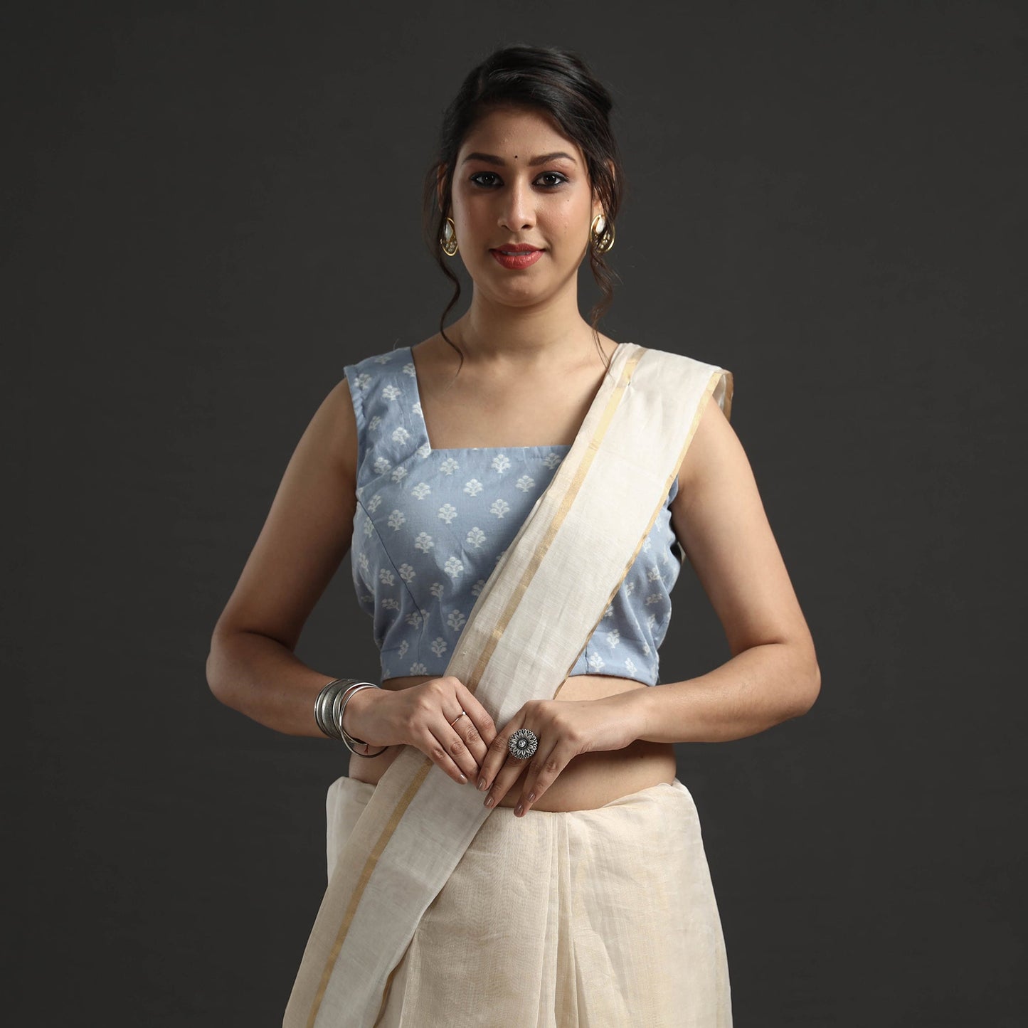 Banarasi Silk Stitched Blouse