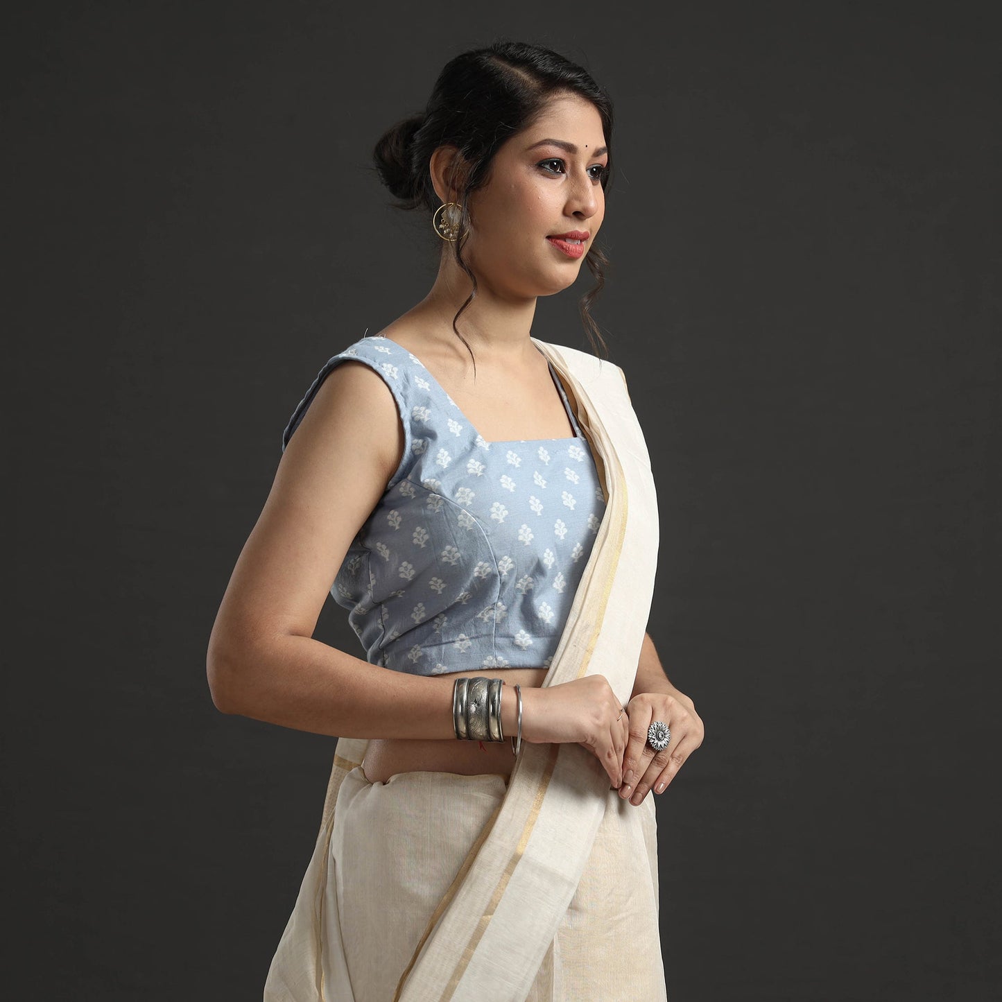 Banarasi Silk Stitched Blouse