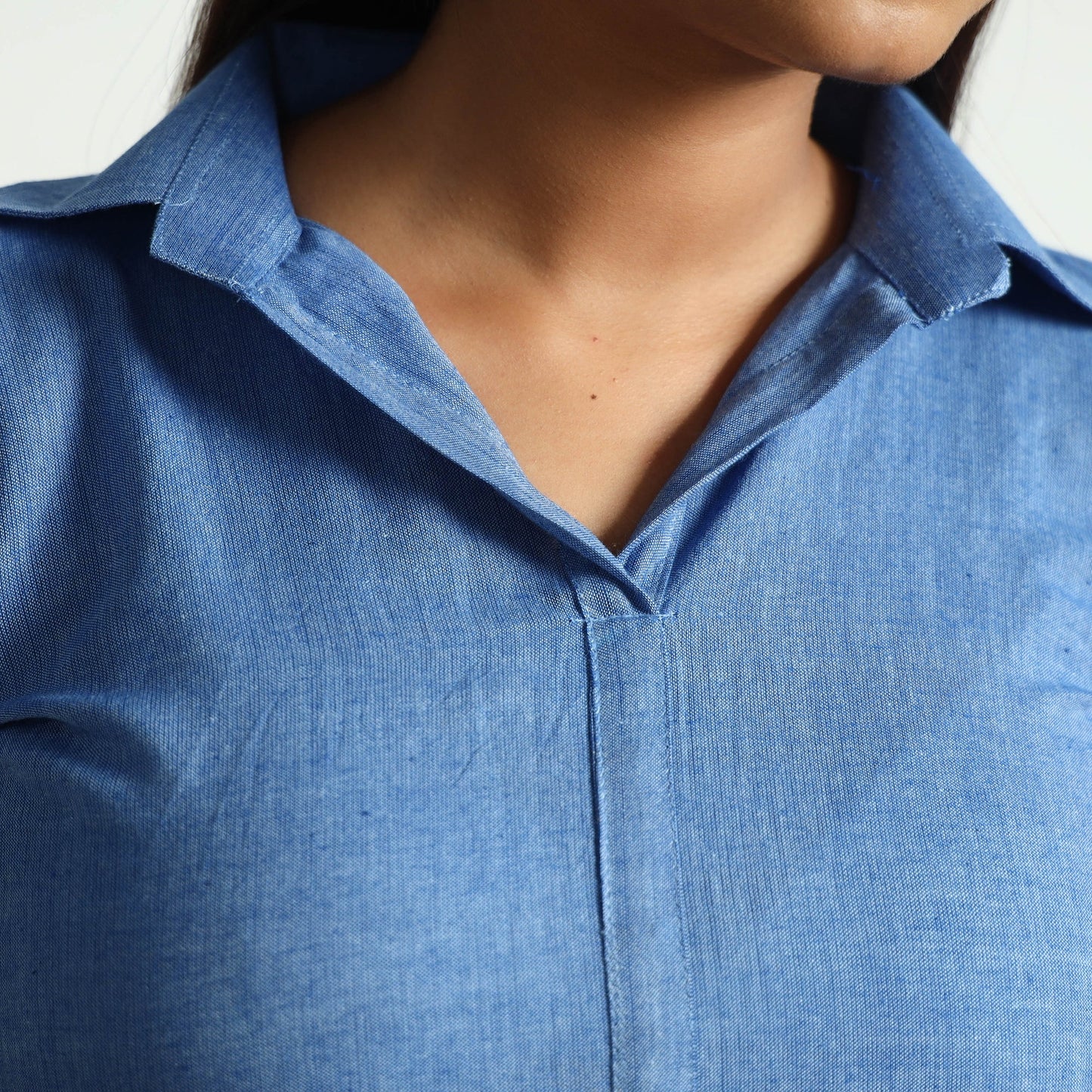 Buy Plain Handloom Cotton Dress Online l iTokri.com