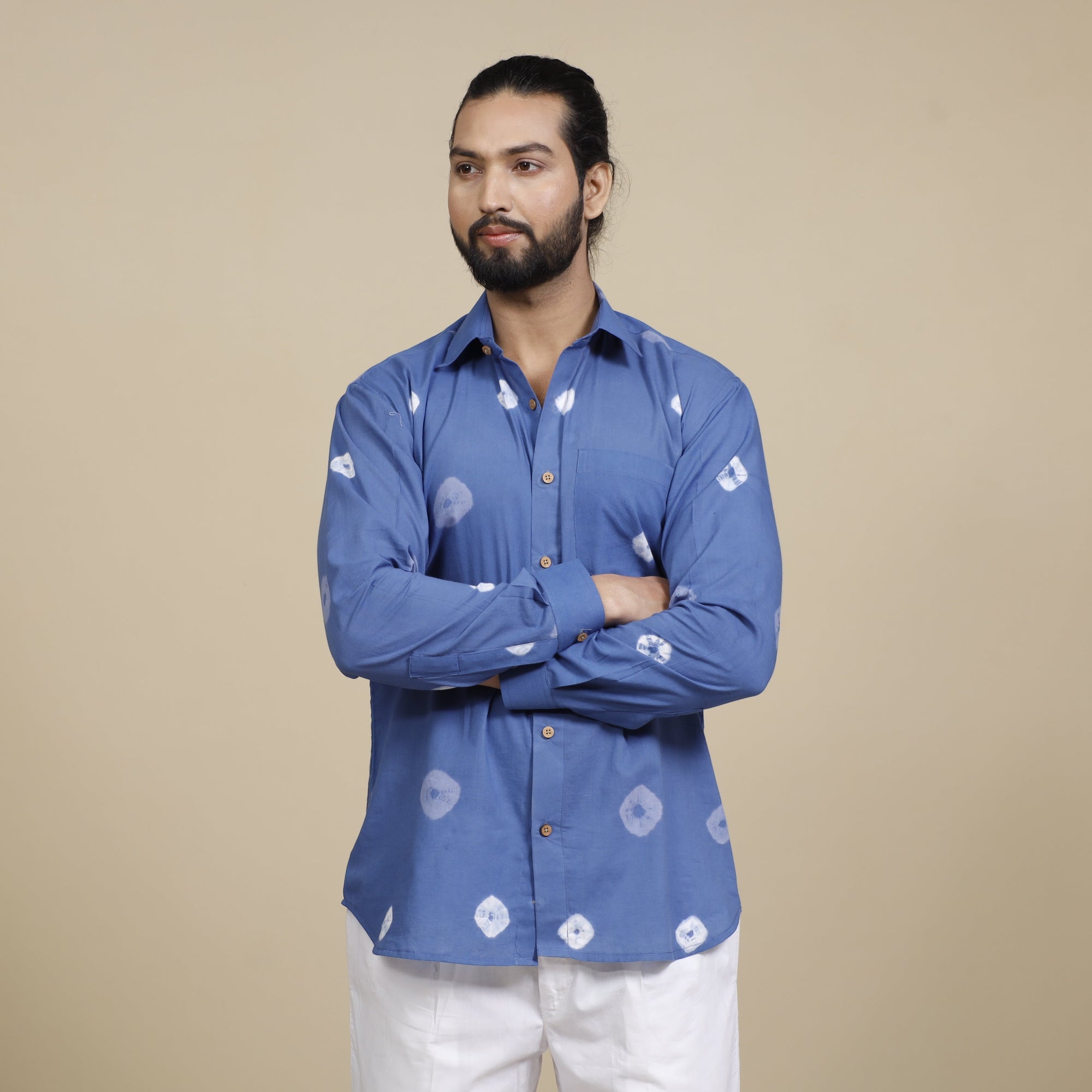Shibori Men Shirt