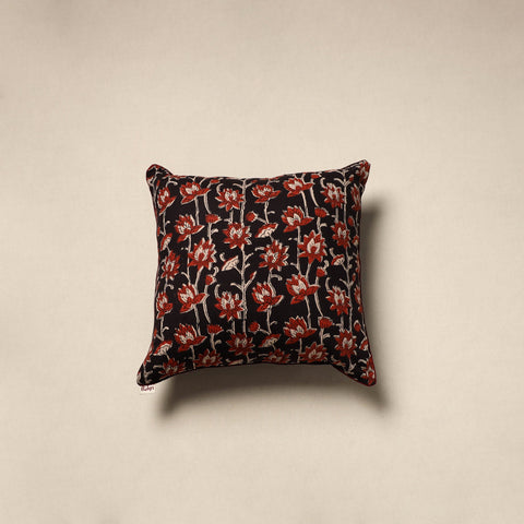 Cotton bagru cushion cover 82 - handcrafted