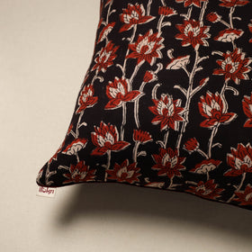 Cotton bagru cushion cover 82 - handcrafted